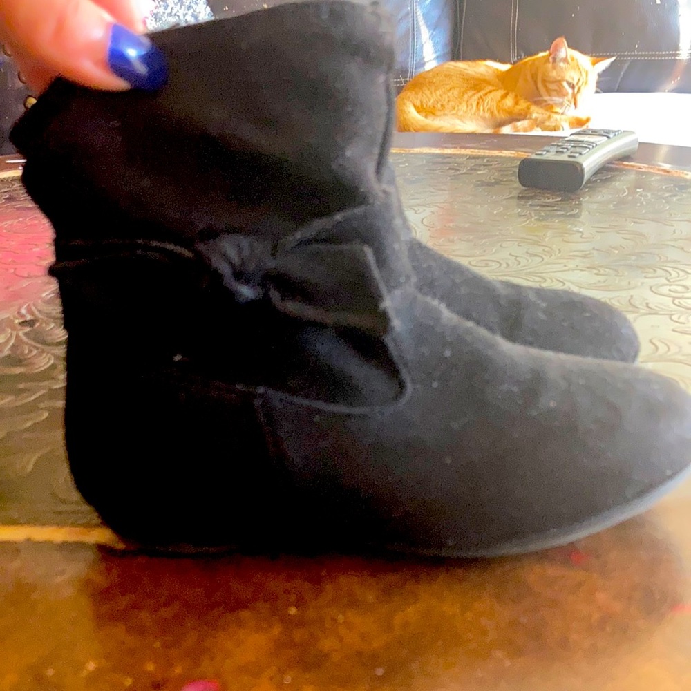 Toddler girl Black Boots
